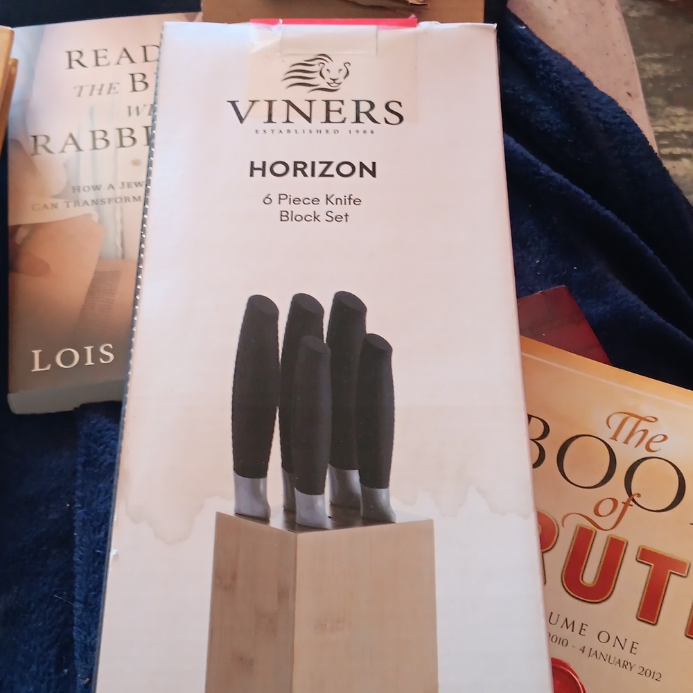 Viners 6 Piece Knife Block Set